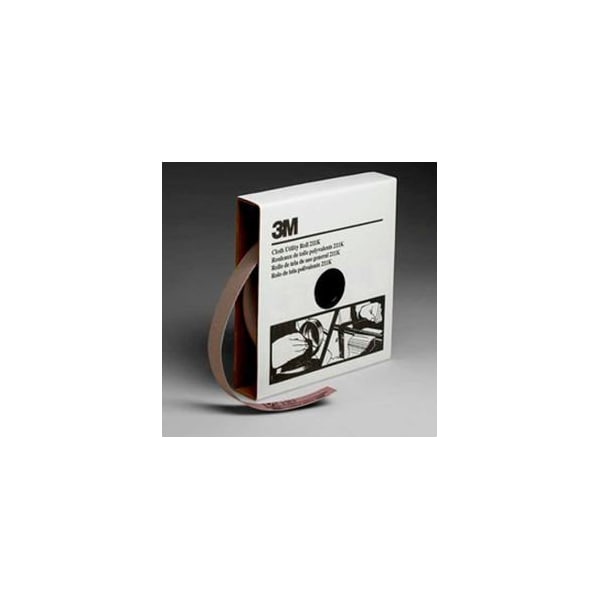 3M 3M Utility Cloth Roll, 1 W x 50 Yd, Aluminum Oxide, 100 Grit 7100016843 - main